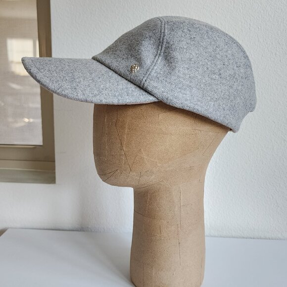 NWT Helen Kaminski Christos Sport Cap – Grey Melange 🧢 - Picture 1 of 12